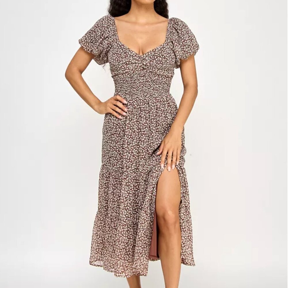 Floral Midi Dress